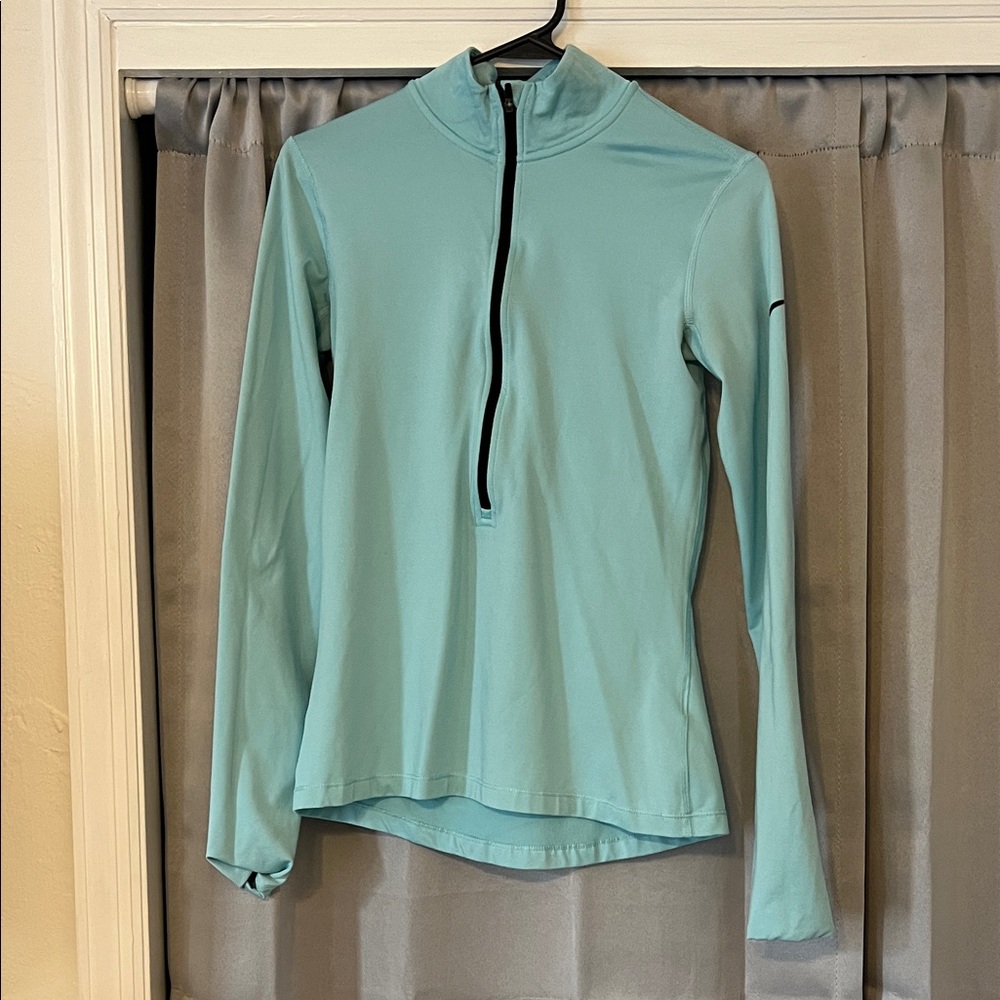 Nike pro medium mint dry fit zip